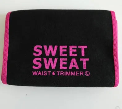 Yellow abdomen belt with adjustable fastening on black background, polyester material, 20cm width