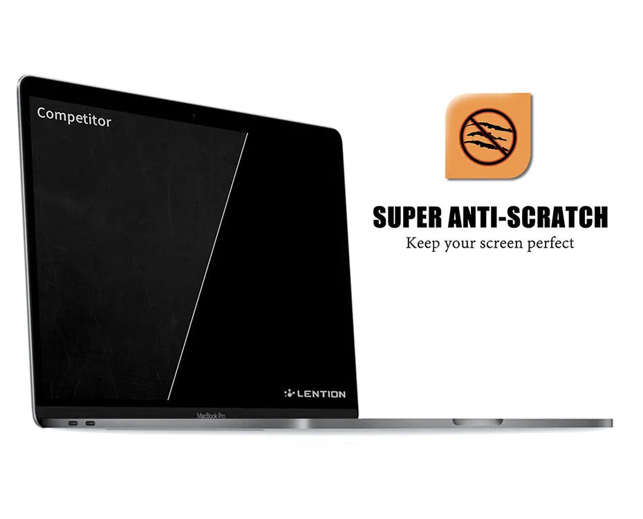Lansheng matte screen protector film for 13-inch Apple MacBook Pro laptop.