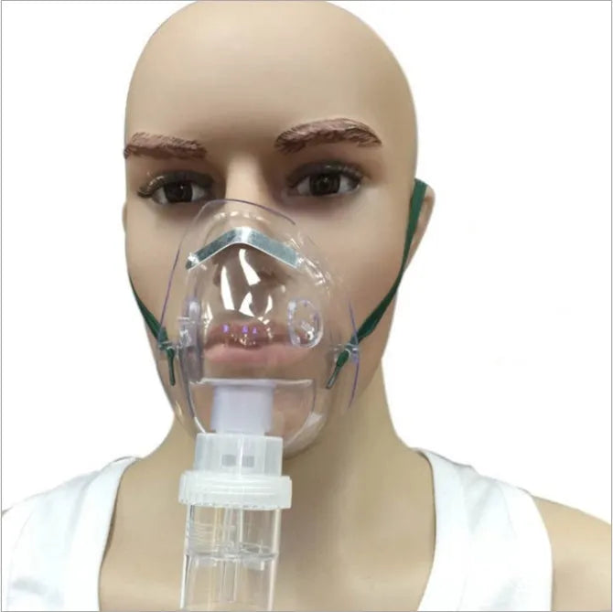 Soft rubber mask aid accessory for improving fit on A format masks.