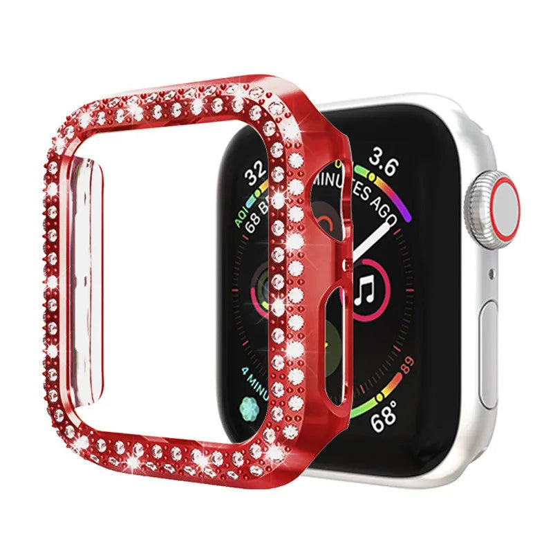 Polycarbonate Apple Watch case in multiple colours for 38mm 40mm 42mm 44mm sizes.