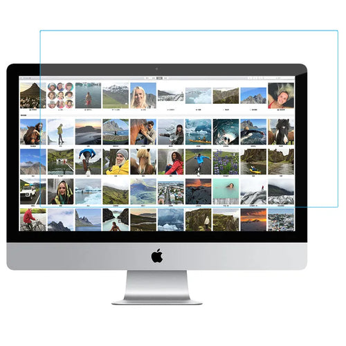 Anti blue screen film for 21.5 inch iMac without optical drive, HD scratch-resistant eye protection film