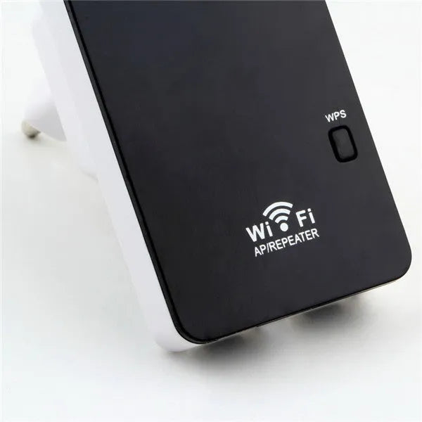 300Mbps Wireless-N Mini Router with compact travel design and WPS security button