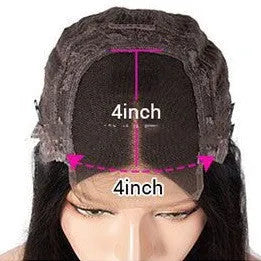 A woman wearing a human hair lace front wig with a natural hairline, showcasing the star fashion style.