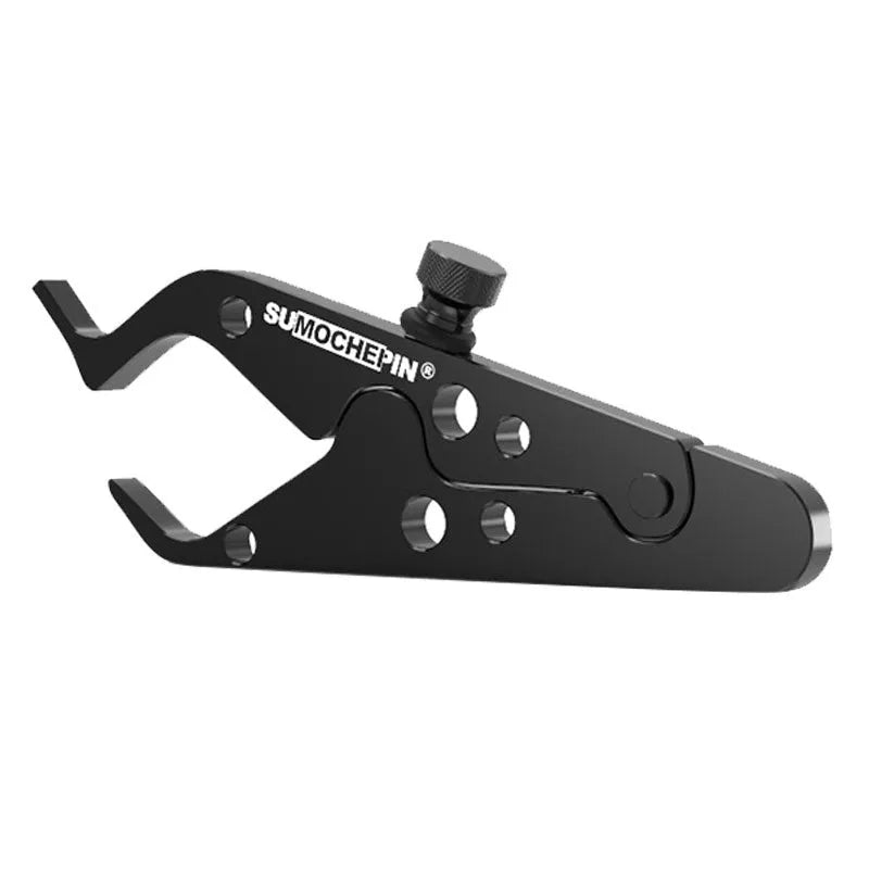 Electric motorcycle cruise control throttle clip in aluminium alloy and PC with screw-fixed design