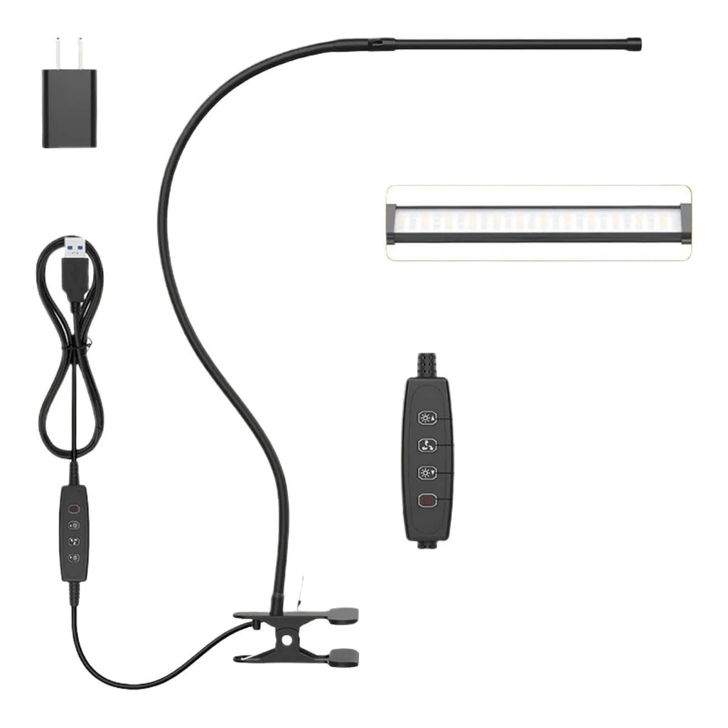100-LED reading eye protection lamp with USB power supply and 26CM size for study or bedside use