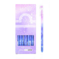 Box containing 12 gel pens with constellation designs and quick-drying gel ink