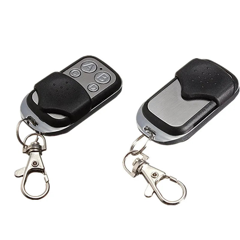 Black ABS wireless remote control duplicator for 315MHz and 433MHz garage gate remotes