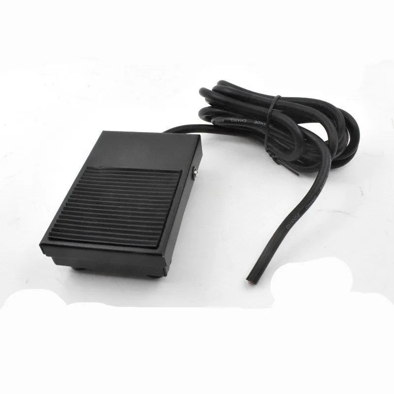 Welding machine foot switch pedal with 1.8m cable and 2-pin plug connector