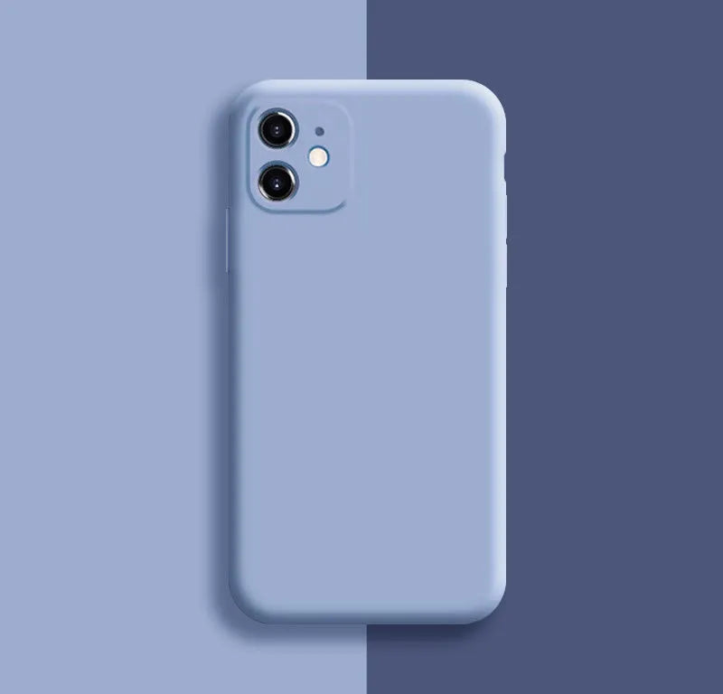 Silicone phone case for iPhone 11 Pro Max shown in a solid colour.