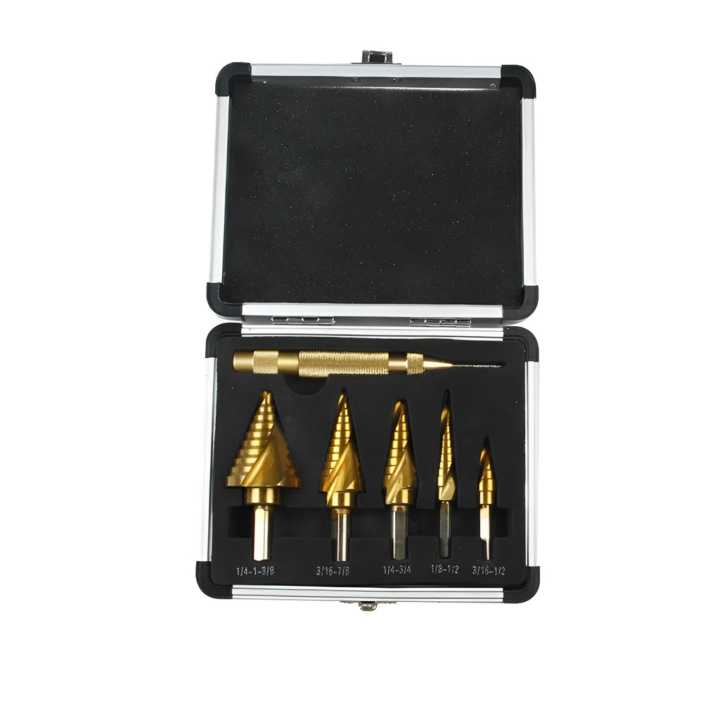 Gold-coloured steel and aluminium opening tool showing 58mm and 80mm size options