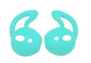 Single silicone ear cap for Apple AirPods in selected colour, showing dimensions and accurate opening.