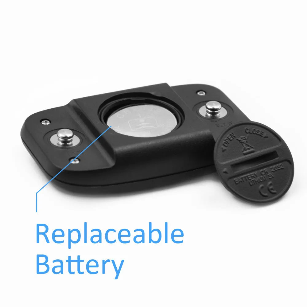 Black heart rate monitor chest strap with ANT+ and Bluetooth 4.0 transmitter on elastic band
