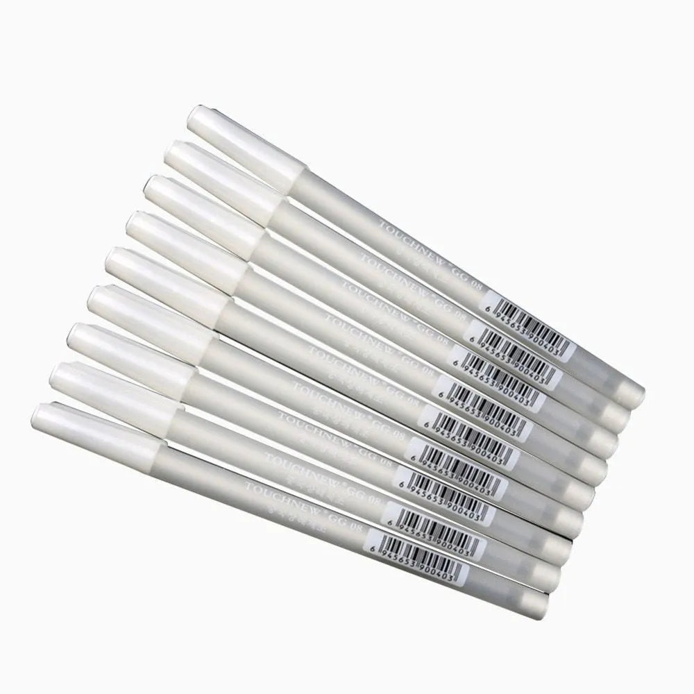 Touchnew highlight pen with 0.8mm tip in golden, silver, or white colours for hand-painted card work