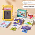 Lala Card literacy machine with paper cards and digital camera for children's early education