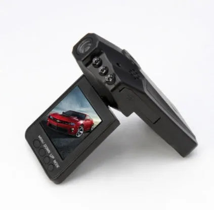 H198 car dashboard camera recorder with infrared lights and 2.4-inch screen