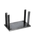 Black iron flip chip mounting bracket for a small electric planer, showing its 285mm length.