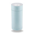 USB folding bracket desktop humidifier in blue colour with 320ml water tank and adjustable bracket