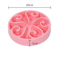 PP slow feeder dog bowl for puppies in blue, green, pink and other colours