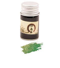Antique-style solar term gold powder calligraphy ink in 6ml glass bottle with aluminium cap