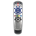 Black flat universal remote control for DISH Network TV BOX, model 20.1