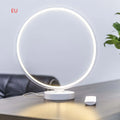 White spherical full moon lamp with remote control for adjustable colour temperature and RGBW lighting