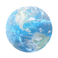 Natural rubber planet pattern mouse pad measuring 220mm square with silk cloth surface