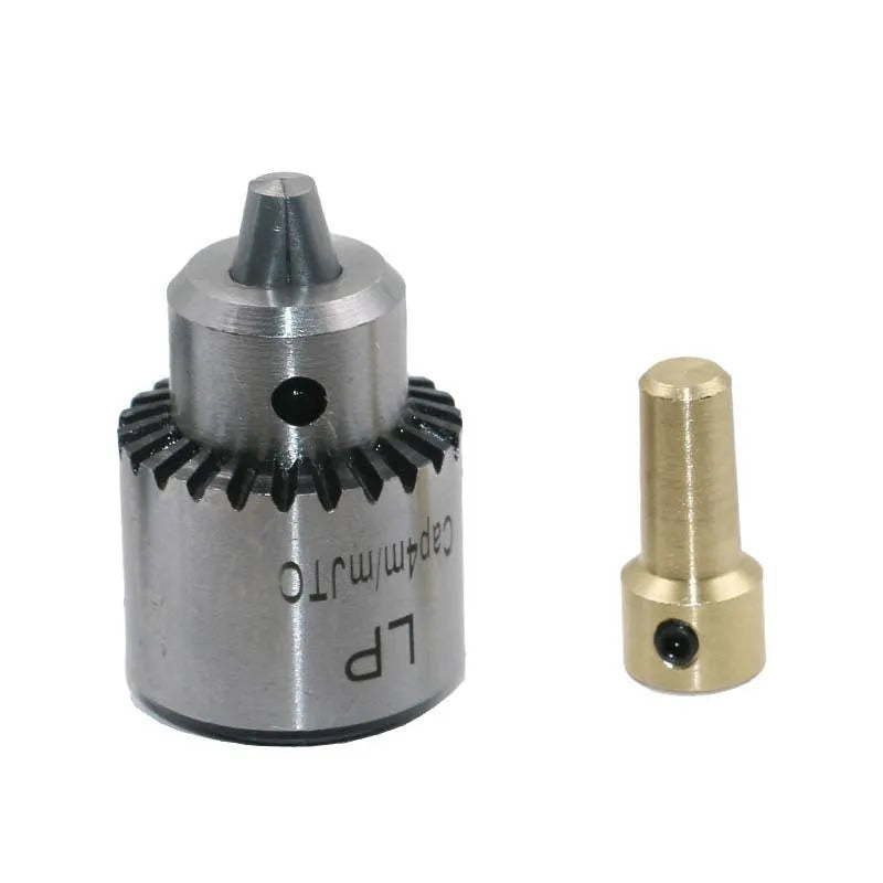Hard alloy electric drill chuck replacement set with 3.17mm tail hole and sleeves for power tool maintenance