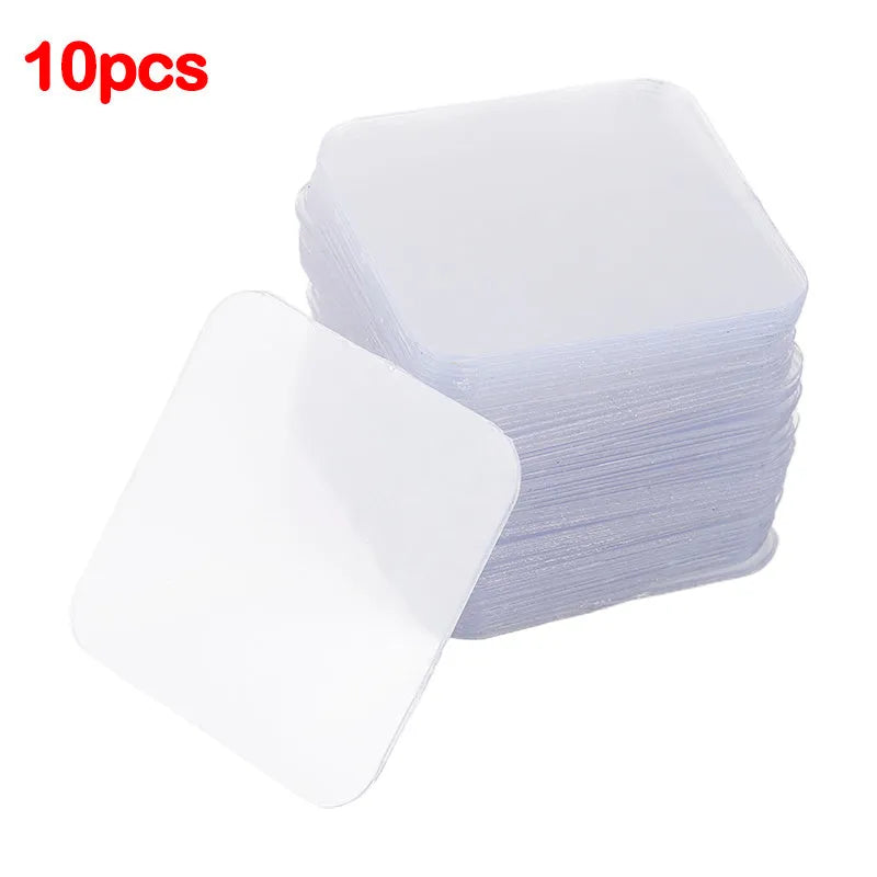 Transparent nano seamless double-sided adhesive stickers 6cm by 6cm