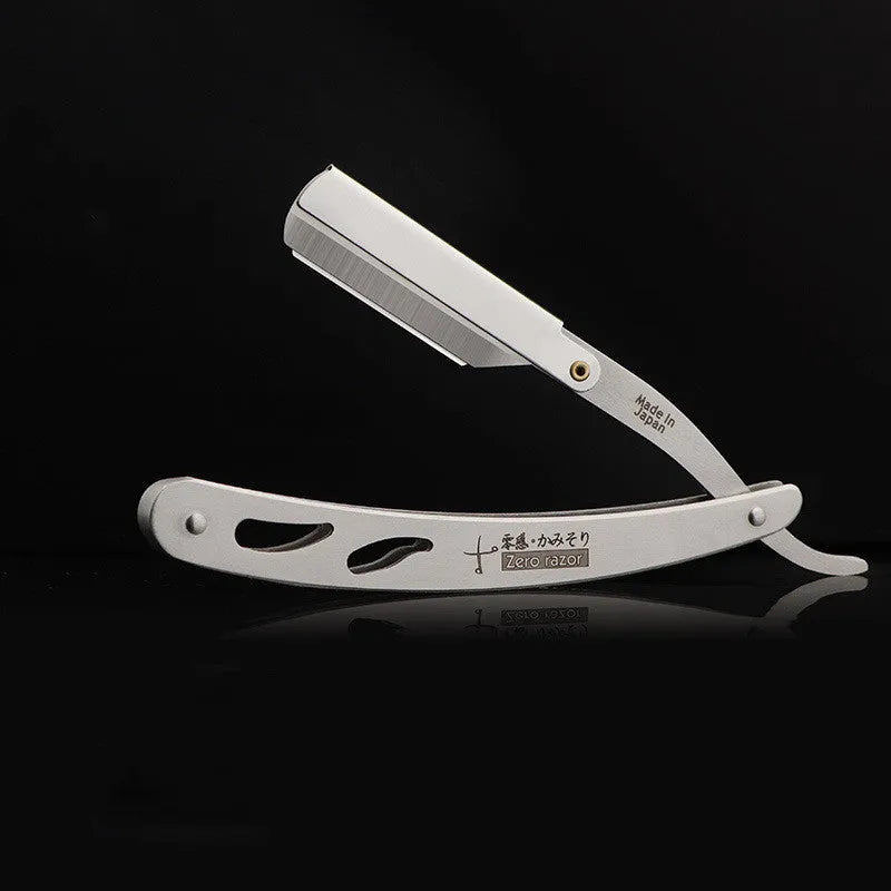 Manual shaver for men's hairdressing and shaving with 100 blades, Honorary Gold finish