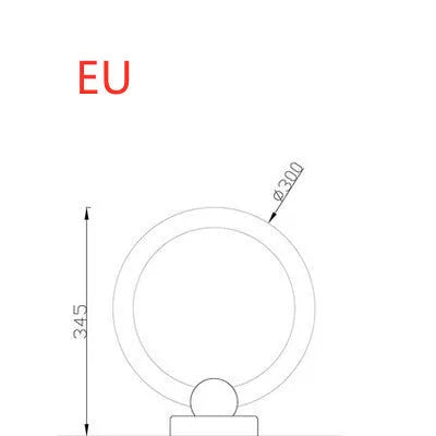 Modern Nordic style circular wooden art chandelier with acrylic shade and LED light