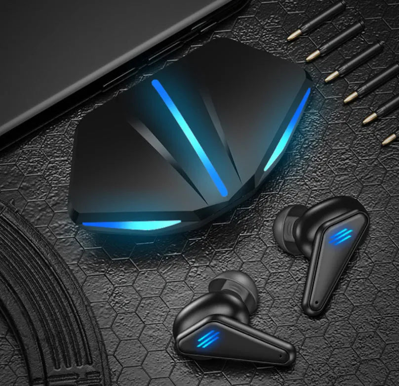 Blue Private Model K55 true wireless stereo gaming earbuds with Bluetooth 5.0.