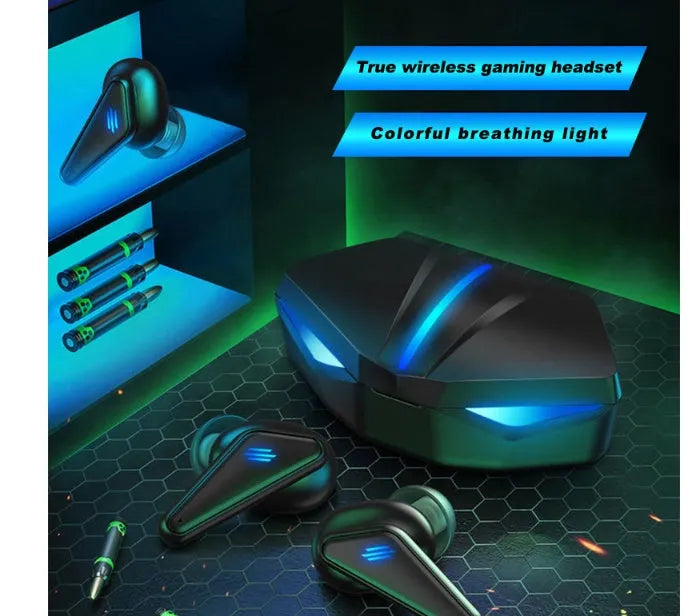 Blue Private Model K55 true wireless stereo gaming earbuds with Bluetooth 5.0.