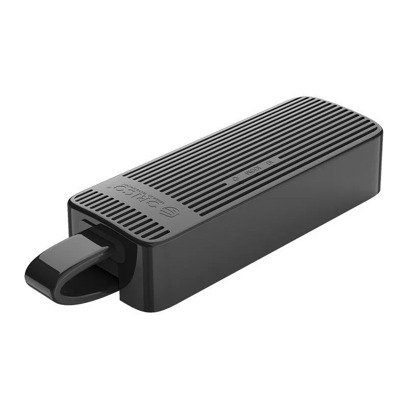 ORICO USB 2.0 100Mbps gigabit network interface adapter for desktop and laptop in black
