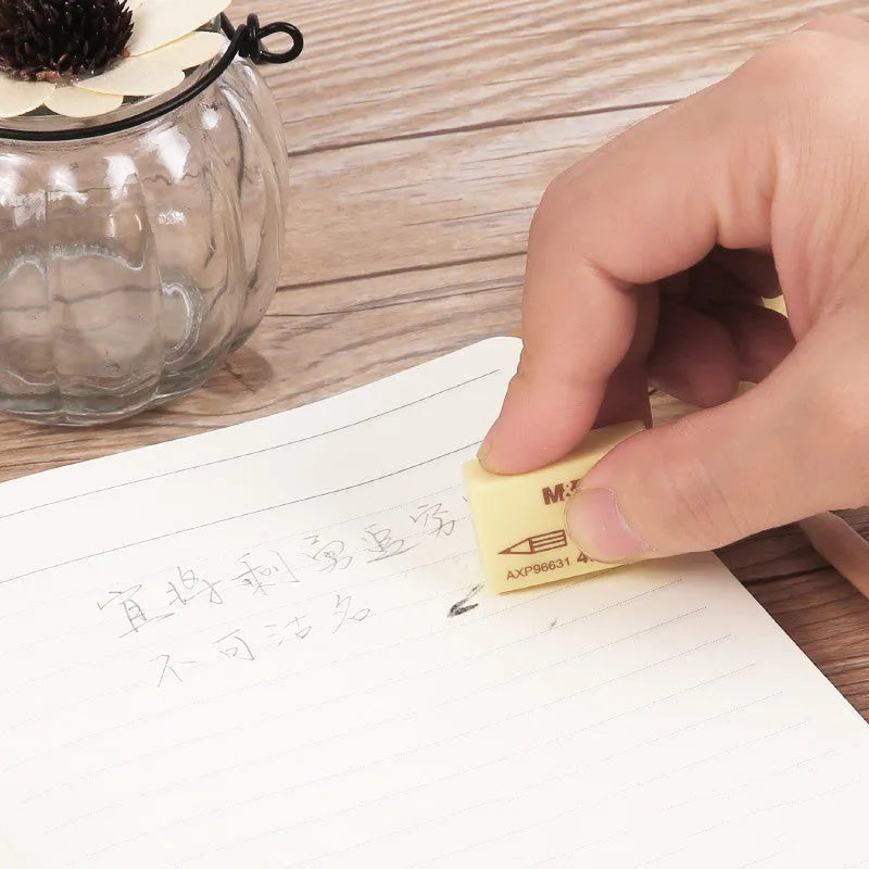 Chenguang small rubber eraser for students and exams, available in six styles A to F