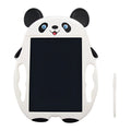 Panda themed LCD electronic drawing board with one-touch clear button on nose