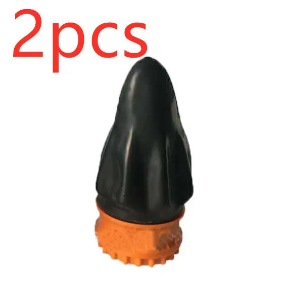 Pocket slingshot toy with latex cover, 60mm outer ring, in black colour option