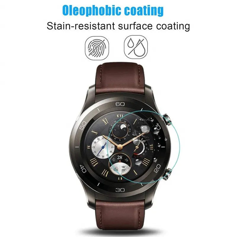 Transparent tempered glass screen protector for Garmin Fenix 6x Pro watch