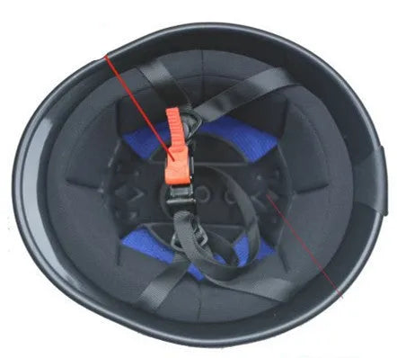 ABS half helmet in bright black for electric bike and scooter use size M to XXL