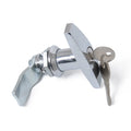 T handle toolbox lock in stainless steel with two keys for trailer car configuration