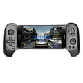 Cytec wireless Bluetooth telescopic game controller in black attached to a smartphone