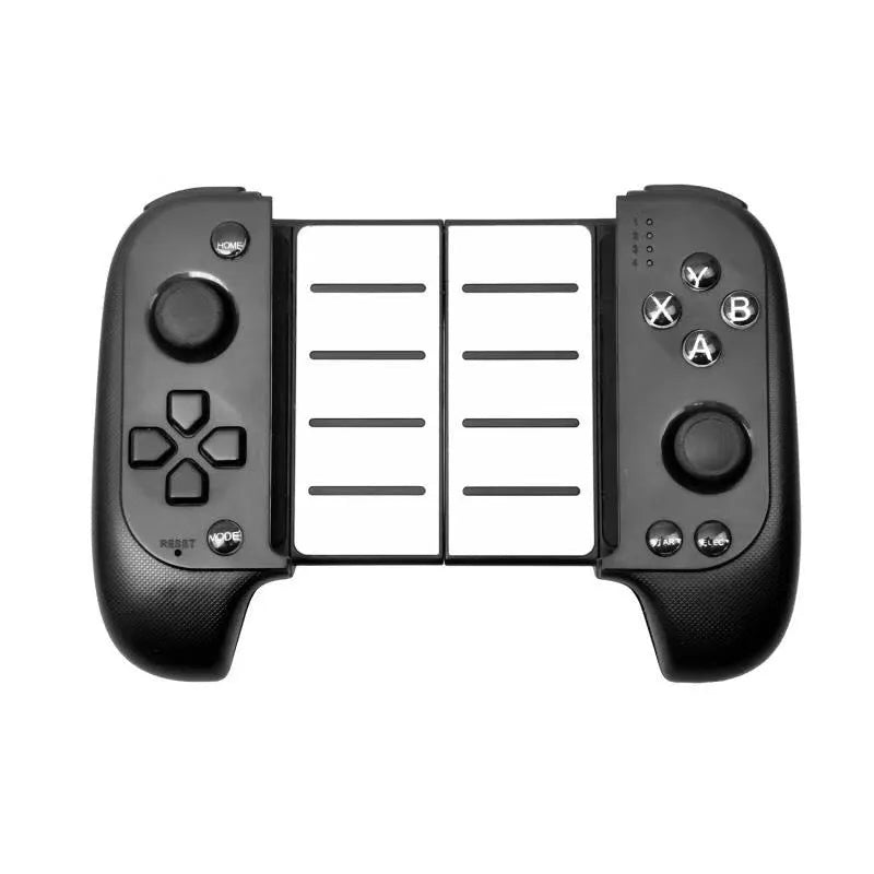 Cytec wireless Bluetooth telescopic game controller in black attached to a smartphone