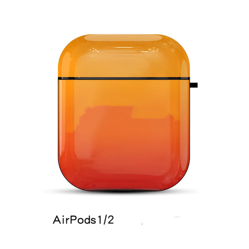 Custom-designed protective shell cover for Apple Airpods 1 and 2 generation charging cases.