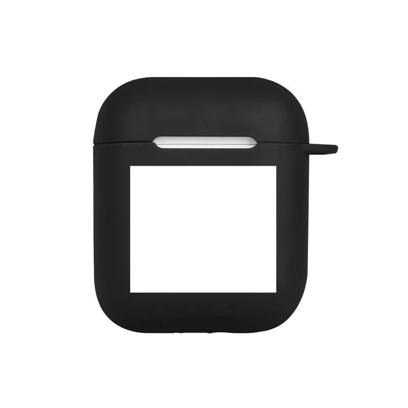 Custom-designed protective shell cover for Apple Airpods 1 and 2 generation charging cases.