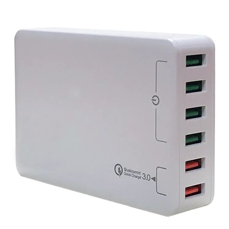 OH-W32 black and white desktop mobile phone charger with USB interface for 60W fast charging