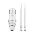 AC600 white outdoor wireless access point rangefinder with detachable mounting components
