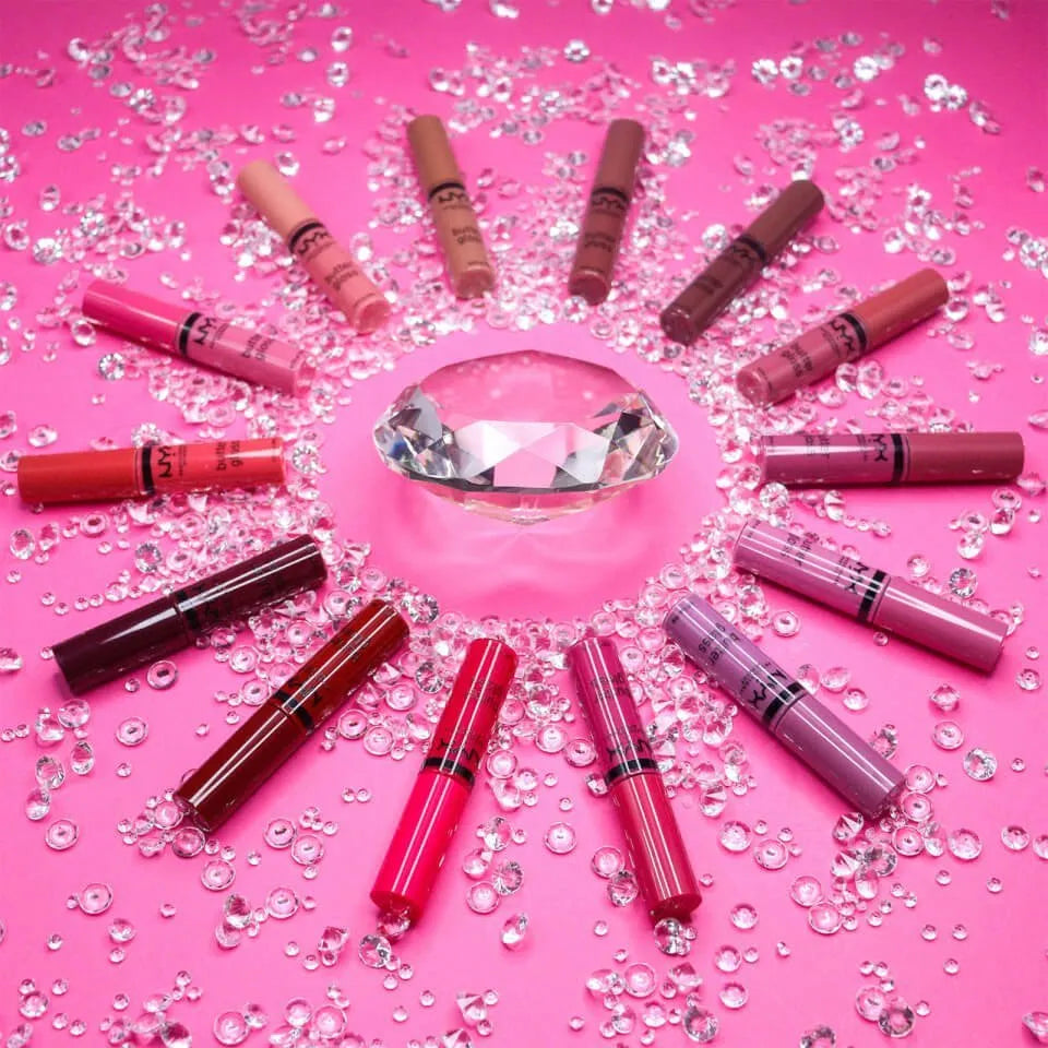 NYX Butter Gloss lip glaze tube in BLG36 SORBET shade with natural finish