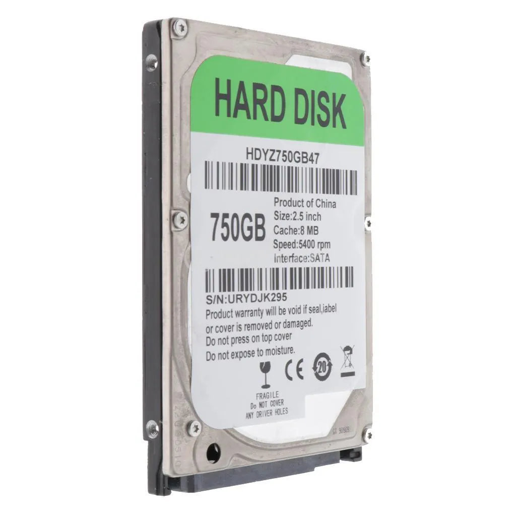 2.5-inch SATA laptop hard drive 5400RPM 8MB cache static bag packaging