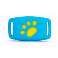 GPS Pet Tracker Z8-A with ABS+PVC casing, waterproof, USB charge, and map function on a collar