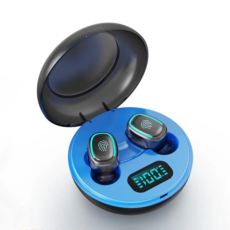 Bluetooth wireless headset with private mould earplug design in white, black, or red colour options