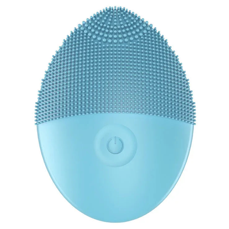 Electric silicone facial cleanser, waterproof, 5 gears, 20G, pink blue purple